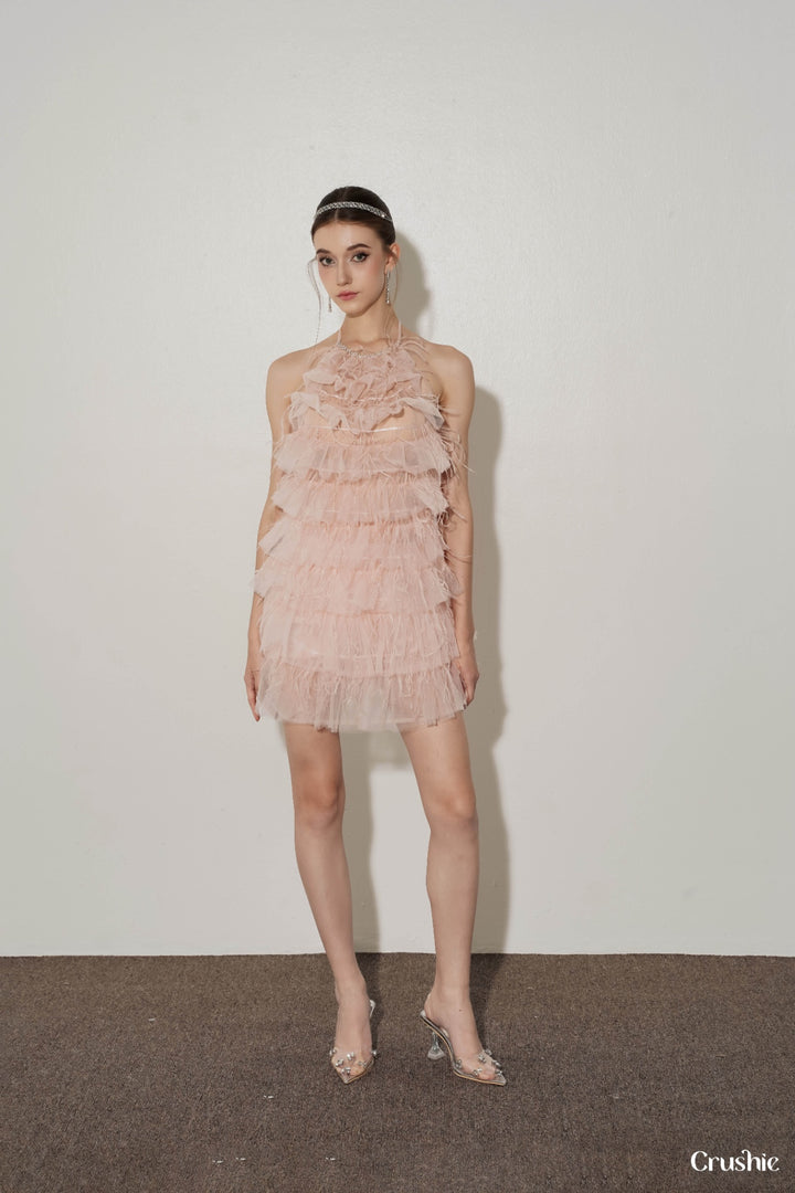 Aurora Ruffled Claire Dress