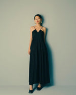 Load image into Gallery viewer, Cassandra Pleated Halter Dress
