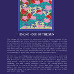 Load image into Gallery viewer, H&#39;mong - God of the Sun Handmade Silk Scarf
