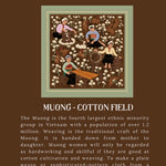 Load image into Gallery viewer, Muong - Cotton Field Handmade Silk Scarf
