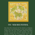 Load image into Gallery viewer, Tay - New Rice Festival Handmade Silk Scarf
