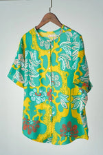 Load image into Gallery viewer, The Garden of Youth Myra Silk Shirt Green Citron
